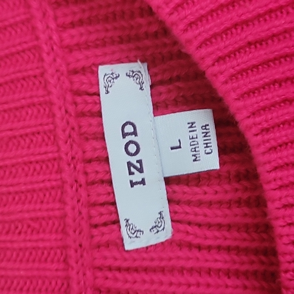 🌻4 for $15🌻 Izod pink large cardigan - Picture 2 of 5